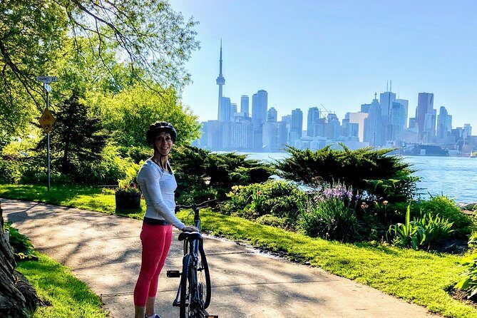Guided Bicycle Tour - Toronto Waterfront, Island and Distillery - Toronto Island Park: car-free cycling and a real skyline payoff
