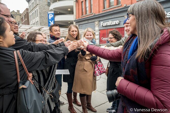 Guided ByWard Market Food Tour - The route begins at Totem Pole of Canada: a meaningful first stop