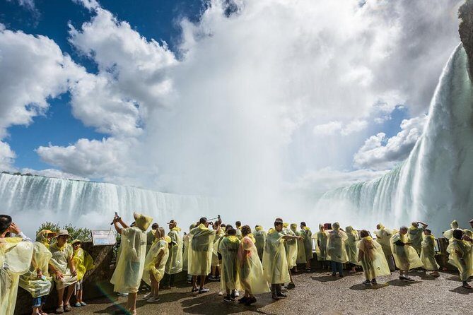 Guided Day Tour to Niagara Falls from Toronto with Boat & Lunch - Table Rock Welcome Centre: your best first look at Horseshoe Falls