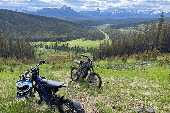 Guided Electric Dirt Bike Surron Tour Banff and Rockies - Key highlights worth your attention