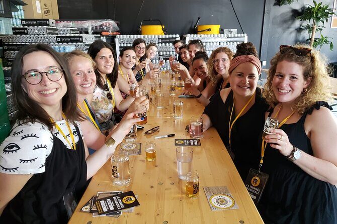 Guided Happy Hour Brew Tour in Montreal with Dinner - The brewery lineup: 4 Origines, Benelux, and Messorem