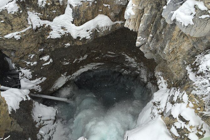 Half Day Marble and Johnston Canyon Ice Walk Combo Tour - Marble Canyon Icewalk: A Secluded Hour Above Frozen Drop-Offs
