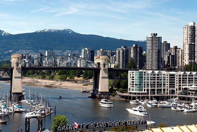 Half-day Vancouver City Tour & Lookout Tower - Granville Island free time: market browsing, galleries, and a late lunch plan