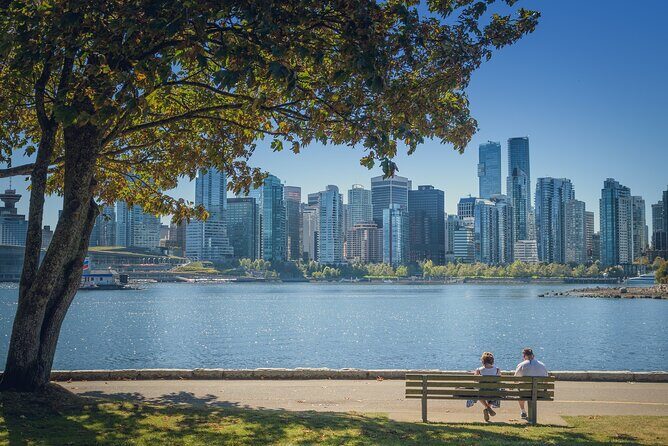 Half-day Vancouver City Tour & Lookout Tower - Stanley Park totem poles and the Seawall: your nature-with-context stop