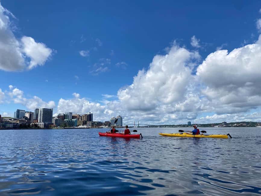 Halifax: Guided Kayak Tour with Multiple Options - The route you’ll follow: Halifax Waterfront, Georges Island, and Macdonald Bridge