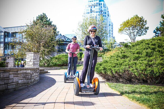 Halifax Segway City Spin - Argyle Street and Grand Parade Square: nightlife energy and memorials