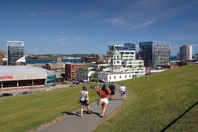 Halifax Small Group Walking Tour with Citadel + Maritime Museum - Walking from Halifax Public Gardens into the city’s past
