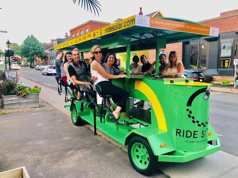 Halifax: Solar Waterfront Food/Drink Party Bike Experience - Why Halifax Built a Solar Pedal Bus for the Waterfront