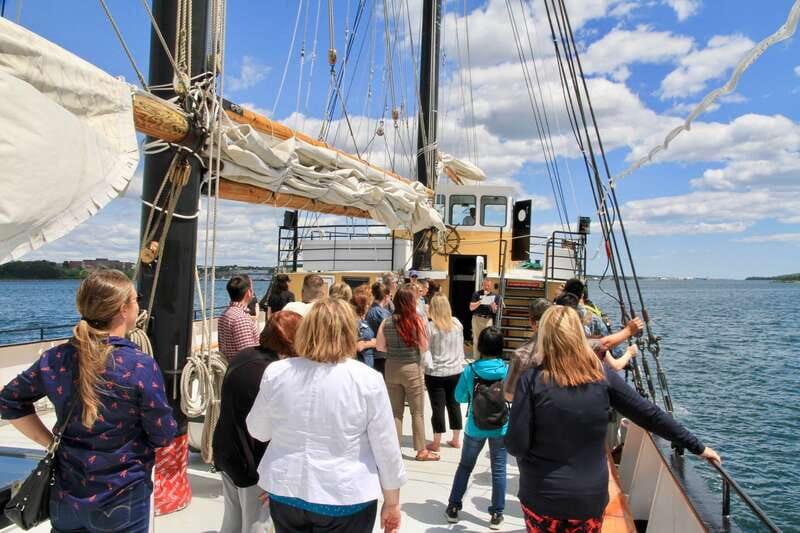 Halifax: Tall Ship Harbor Sailing Cruise with Live Music - What you’ll see on the harbour loop: Georges Island, Historic Properties, waterfront, Northwest Arm