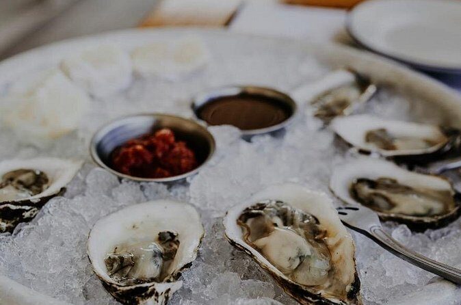 Halifax Walking Food Tour - Stop 2: Fresh Atlantic Oysters on the Waterfront Boardwalk