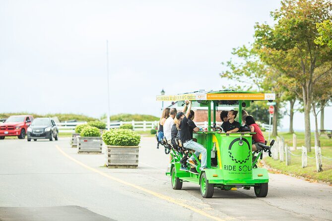 Halifax waterfront SOLAR Party Bike food & drink experience! - Halifax waterfront from a solar party bike: what it feels like