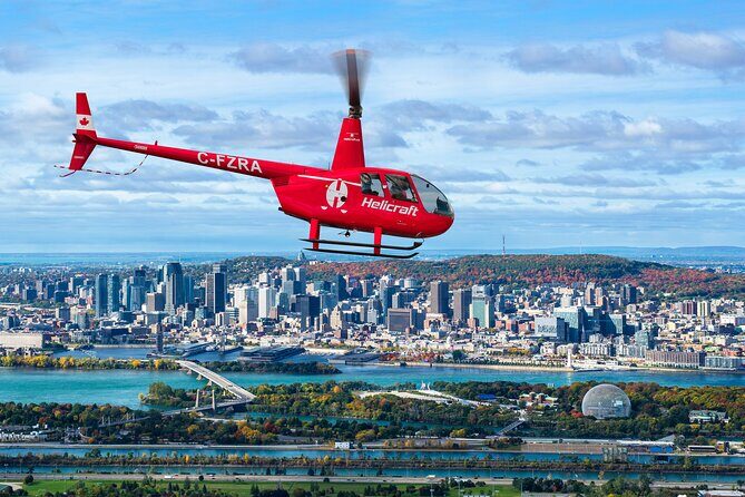Helicopter Tour Over Montreal - Helicraft from Saint-Hubert: where the flight starts (and why it’s a factor)