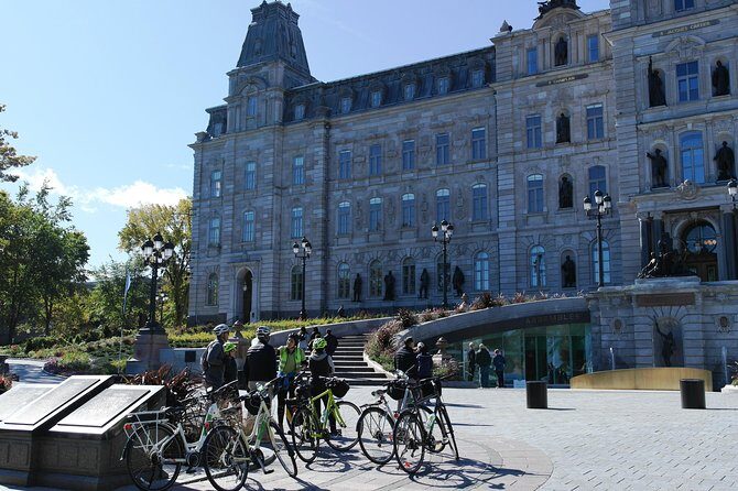 Heritage Upper Town E-Bike Tour - Parliament of Québec Hill and the Fontaine de Tourny photos