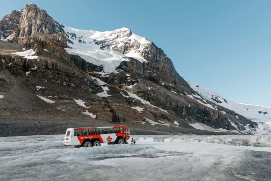 Icefield: Bow Lake, Columbia Icefield, Peyto Lake Day Tour - Optional Ice Explorer time on Athabasca Glacier