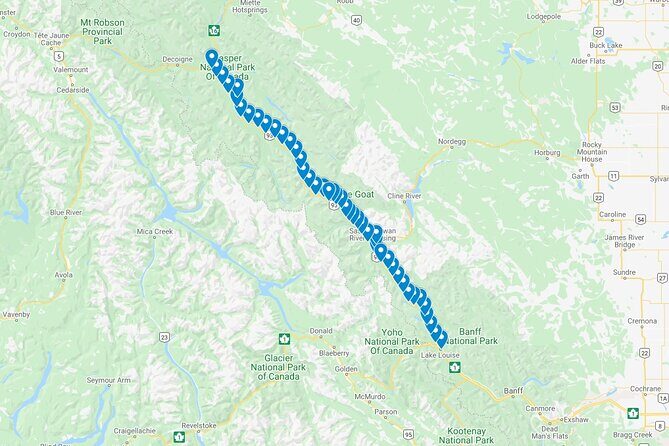 Icefields Parkway: a Smartphone Audio Driving Tour - The Icefields Parkway Gets a Real Script, Not Just Music