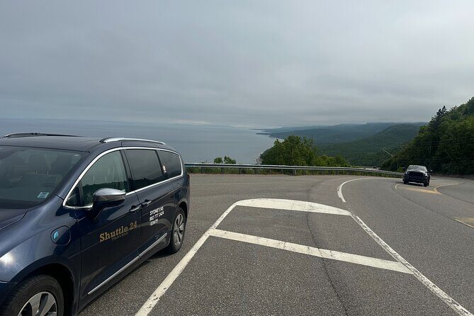 Ingonish and Keltic Lodge 6 Hours Cabot Trail Tour - St. Ann’s Lookoff: Bras d’Or Lake and the Ferry Crossing