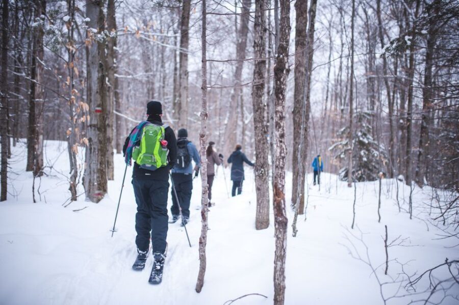 Jacques-Cartier National Park: Skiing Excursion - How the Quebec City pickup gets you out fast (and makes the day easier)