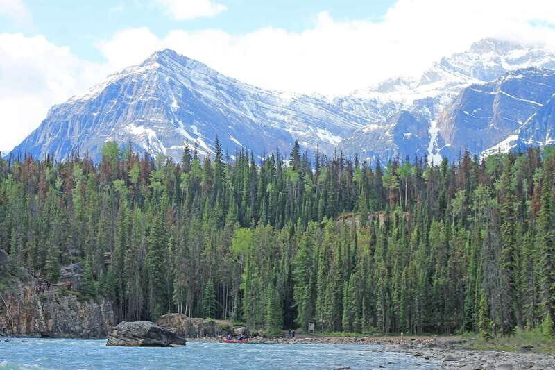 Jasper: Canyon Run Family Whitewater Rafting - The raft ride on Athabasca River: Class 2+ with real scenery