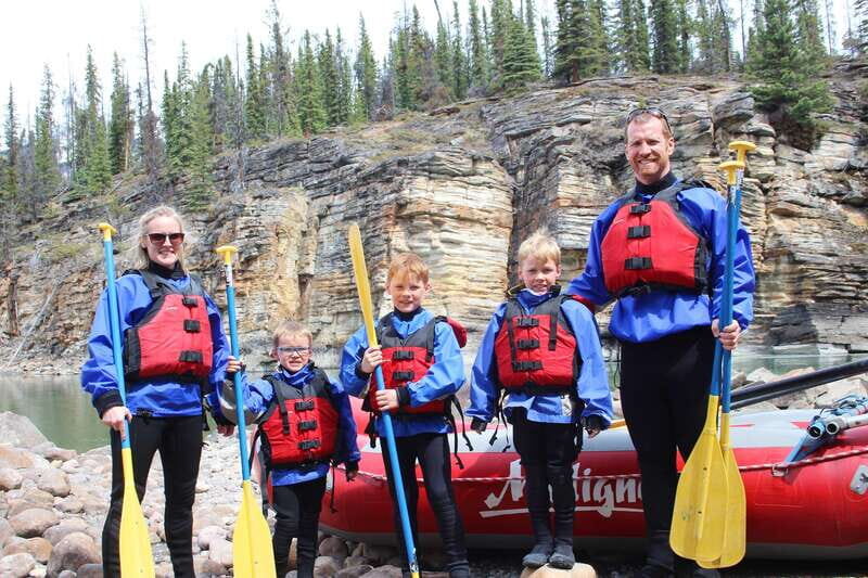 Jasper: Canyon Run Family Whitewater Rafting - Meeting at downtown Jasper and getting to the river
