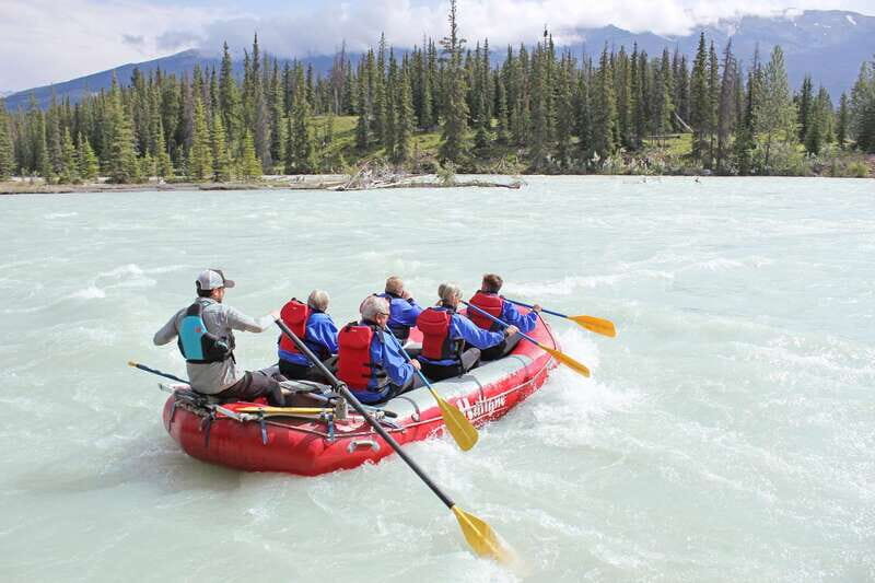 Jasper National Park Family Friendly Rafting Adventure - Check-in at 638 Connaught Dr, then gear up the right way