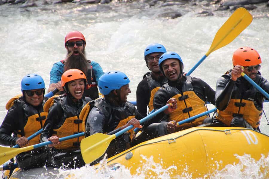 Jasper National Park: Sunwapta River White Water Rafting - The Rapids Build: From First Drops to the Whopper Soak