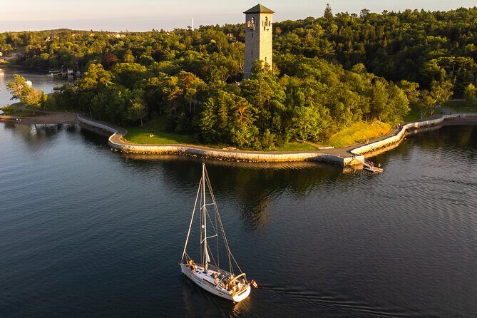 JFarwell Sunset Wine and Cheese Yacht Sailing - Halifax Harbour Views: George’s Island and McNabs Island