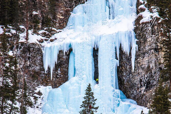 Johnston Canyon Frozen Waterfalls - Small Group Tour - What to wear and bring for icy feet