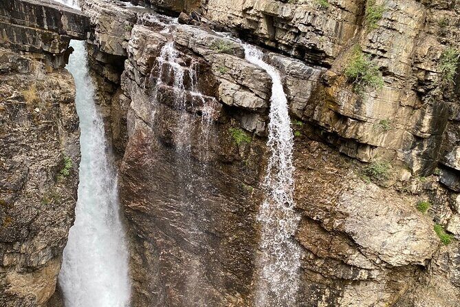 Johnston Canyon, Marble Canyon Hiking and Banff Town day tour - Marble Canyon: Turquoise Water and Winter Stillness