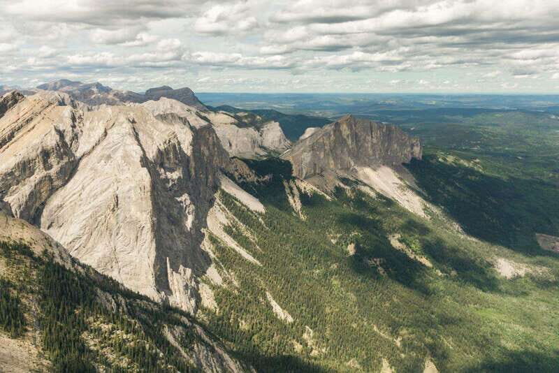 Kananaskis: 20 Minute "Warrior lookout" Helicopter Tour - The Kananaskis “wow” part: Mt Baldy, Hunchback Hill, and Barrier Lake