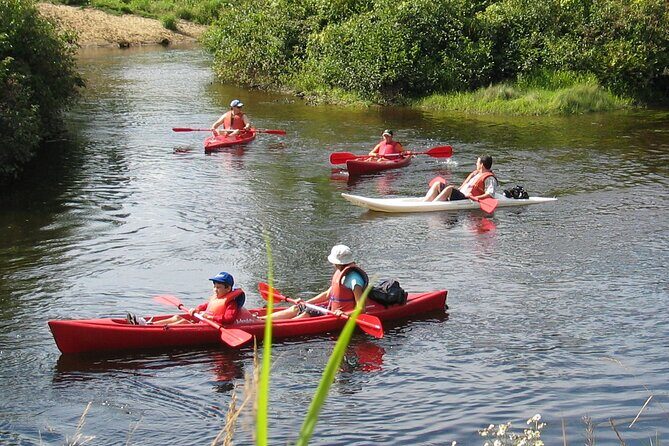 Kayak/Paddleboard Rouge River - Self Guided Descent - The launch base at Le Centre d’Activites Mont Tremblant