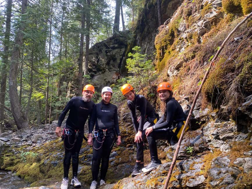 Kelowna: Adrenaline Canyoning Tour - What to Pack: Closed-Toe Shoes, Warm Changes, and Realistic Comfort