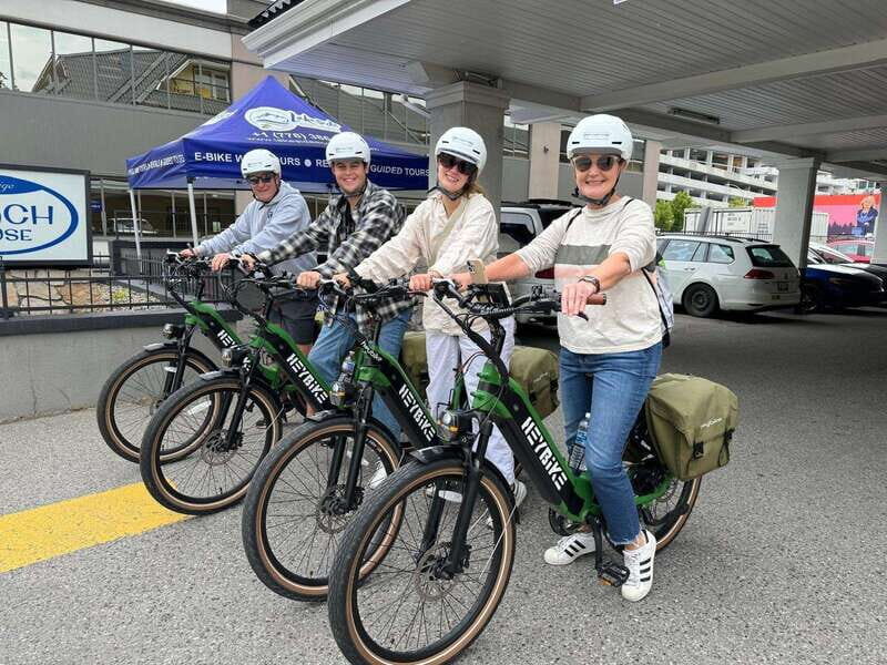 Kelowna: E-Bike Ride and Axe Throwing Adventure - Getting Started at Lakeside Eco-Sports and Your E-bike Basics