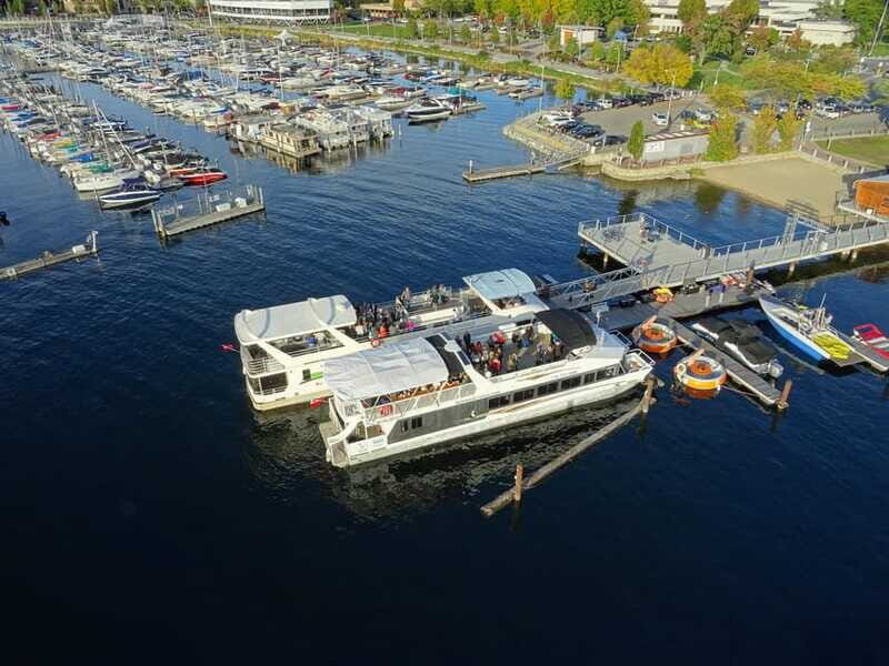 Kelowna: Okanagan Lake Afternoon Cruise - Wineries on the water: Mission Hills bell tower and Summerhill pyramid