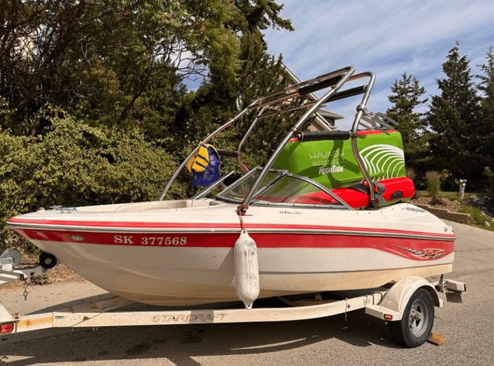 Kelowna: StarCraft C1700 Speed Boat Rental - Price and value: $136 per group, plus the costs you must plan for