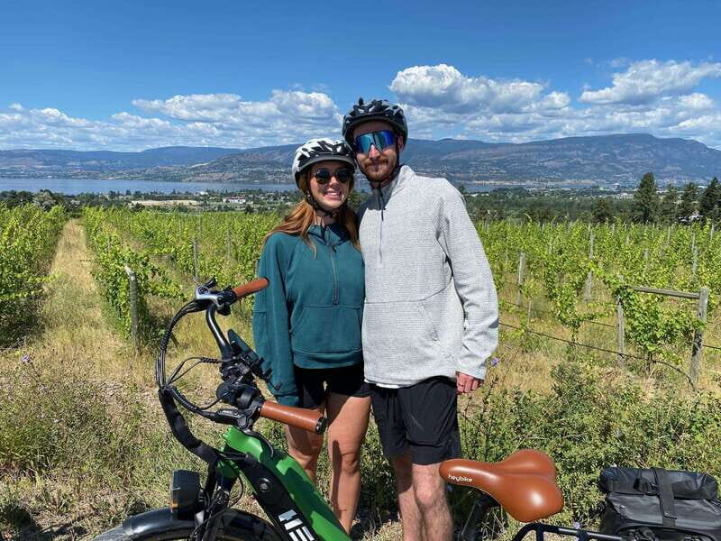 Kelowna: Wine Tasting by E-bike, Smartphone Guide & Lunch - Hidden Vines Family Estate Winery: the first tasting, the first win