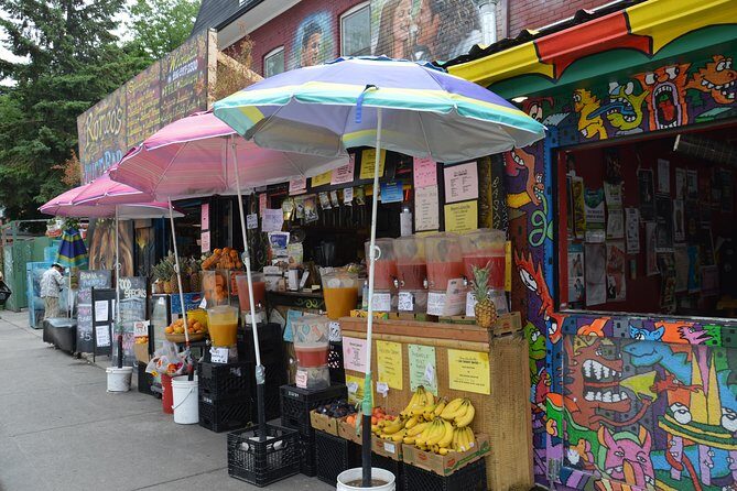 Kensington Market and Chinatown: A Self-Guided Tour - Chinatown on the sidewalk: produce, herbs, and street-level energy