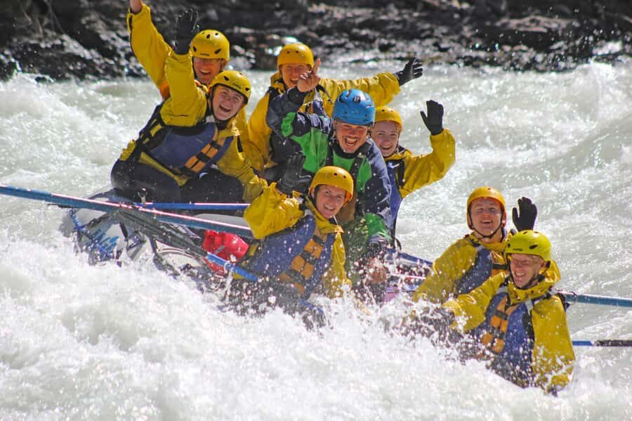 Kicking Horse River: Rafting Trip with BBQ - Weather Reality: Rain or Shine