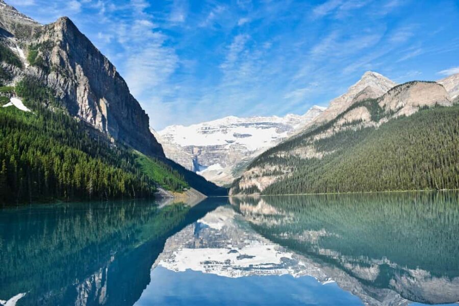 Lake Louise, Banff Gondola, & Yoho National Park 2 Day Tour - Banff Town, Surprise Corner, and Bow Falls photo timing