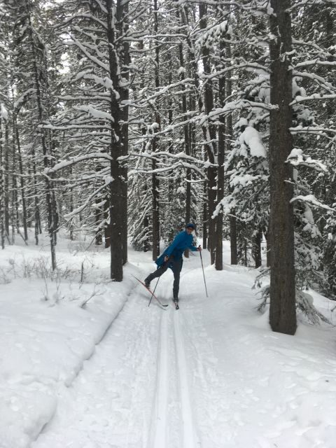 Lake Louise: Cross Country Skiing Lesson with Tour - Afternoon confidence-building: second guided tour and the payoff