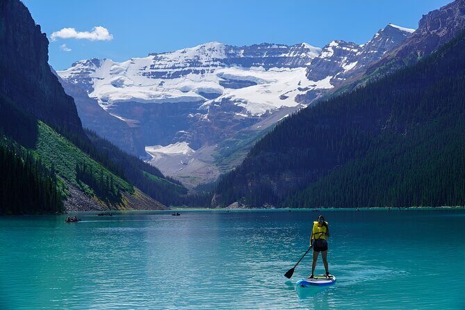 Lake Louise, Moraine/Bow, Emerald & Peyto - 4 Lakes in Banff - Lunch at Lake Louise Village Grill & Bar: plan to cover your own meal
