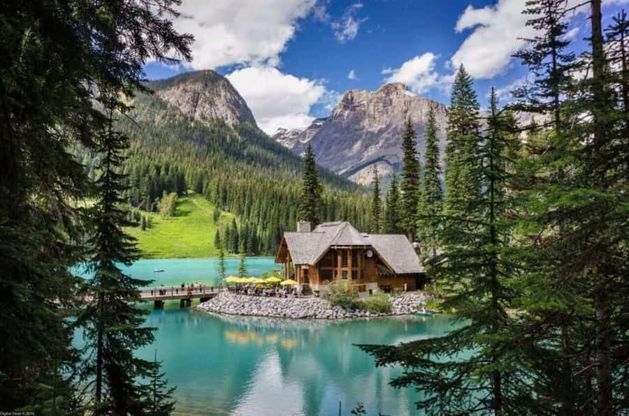 Lake Minnewanka, Lake, Louise, Johnson Lake & Banff Gondola - Yoho National Park’s Emerald Lake: Calm Water and Forest Footpaths