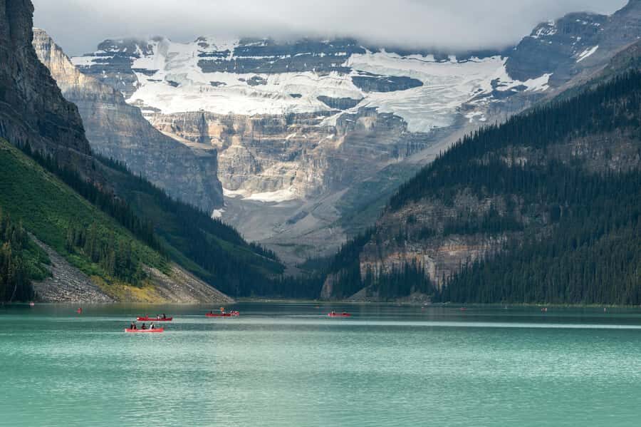 Lakes Moraine, Louise, Emerald, Johnston Canyon & Yoho Tour - Pickup and getting oriented fast in Calgary, Canmore, or Banff