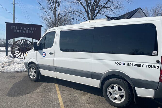 Locol Brewery Tours in Ontario - Stop 1: Flux Brewing Co. and the included flight of 10 beers