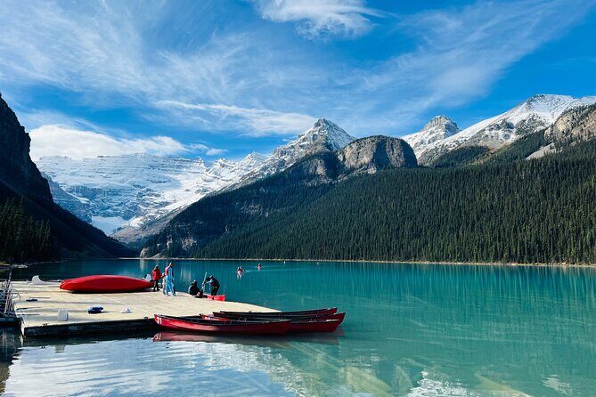 Louise,Moraine/Johnston Canyon,Emerald ,Banff(optional:Gondola) - Vermilion Lakes and Banff Avenue: reflections plus city-style browsing