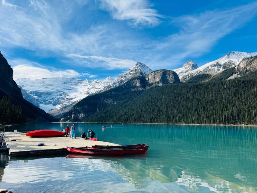 Louise,Moraine/Johnston Canyon,Emerald Lake, Banff/Gondola - Moraine Lake (summer): the turquoise you have to witness