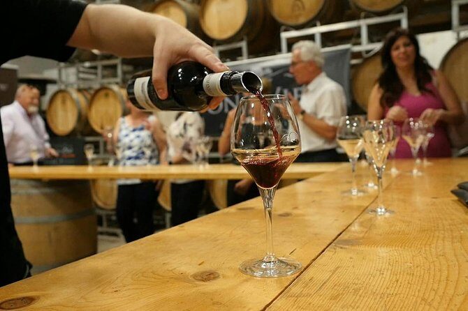 Lunch in the Vineyard: A Scenic Niagara Wine Tour Experience - Stop 1 at Pillitteri Estates: awards in the entrance gallery