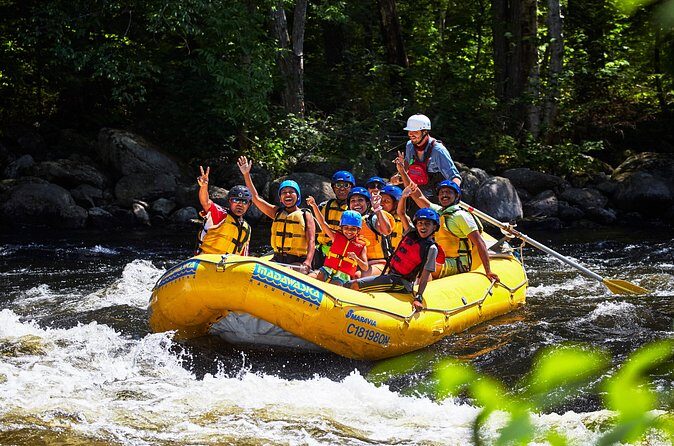 Madawaska River Family Rafting - Group Size and Family Dynamics: Max 12 Per Raft