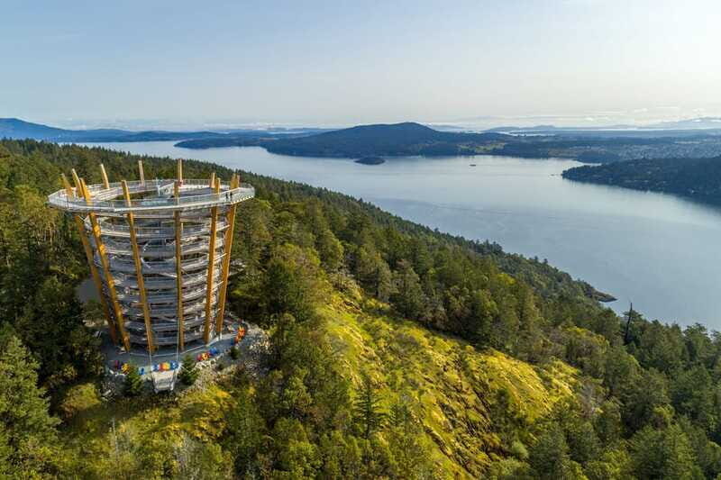 Malahat SkyWalk Ticket - Climbing the 10-Story Spiral Tower to 250 Meters
