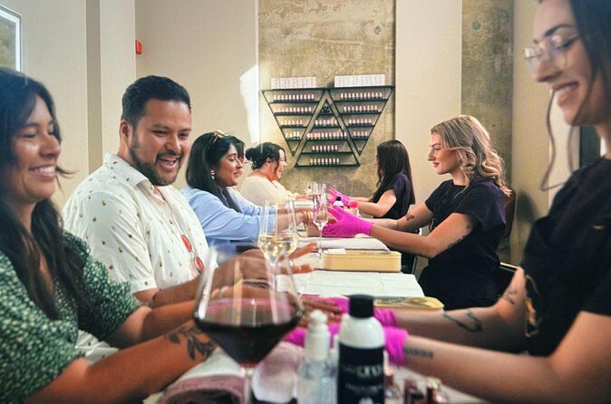 Manicure, Pedicure and Wine Tasting Experience - The 6-ounce Comparative Wine Tasting Part: How It Fits With Nail Appointments