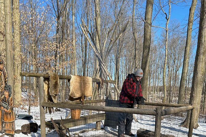 Maple Syrup Tour on the Sugar Bush Trek - Taffy on snow: the classic treat and how to roll with it
